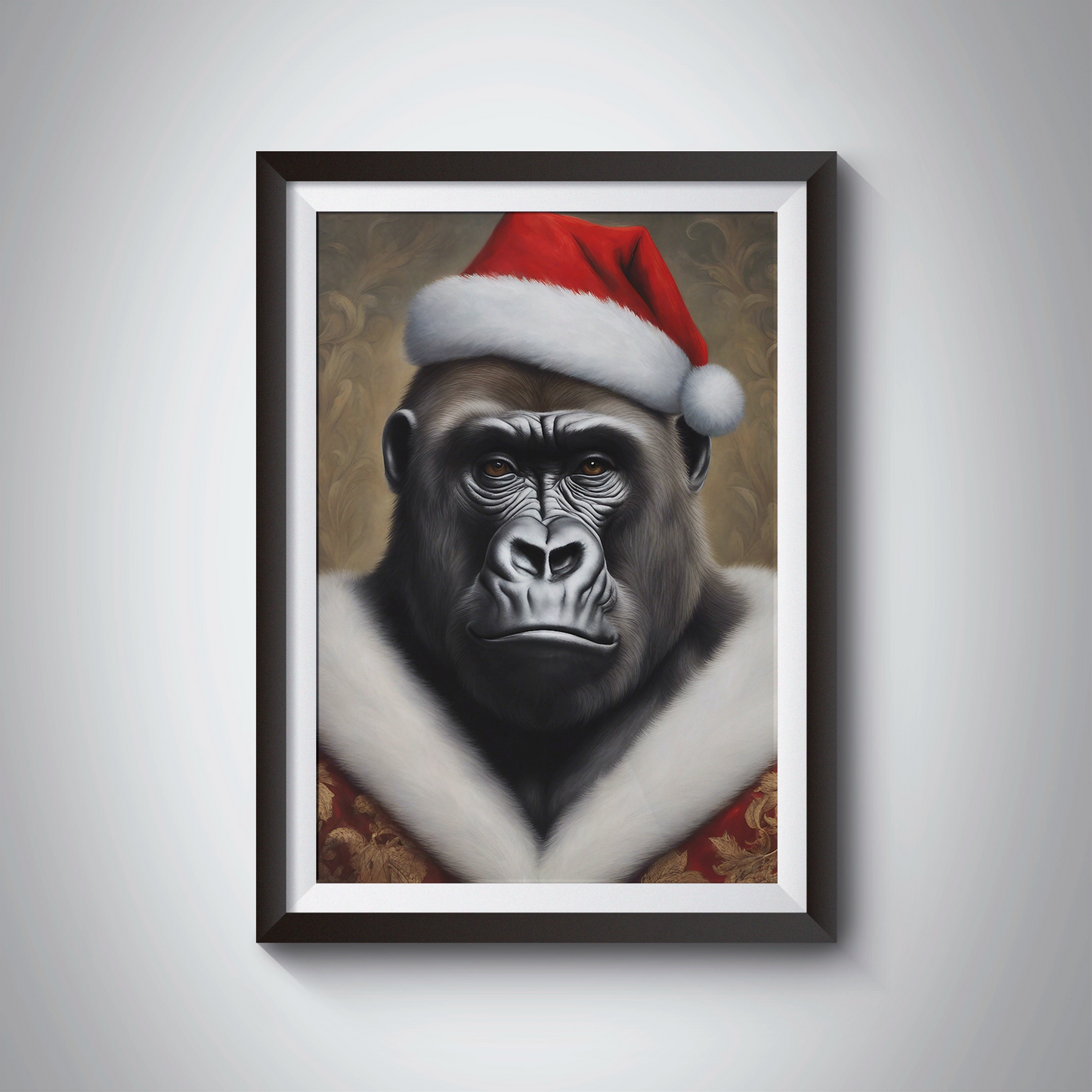 Weihnachtstiger - Weihnachtsgorilla