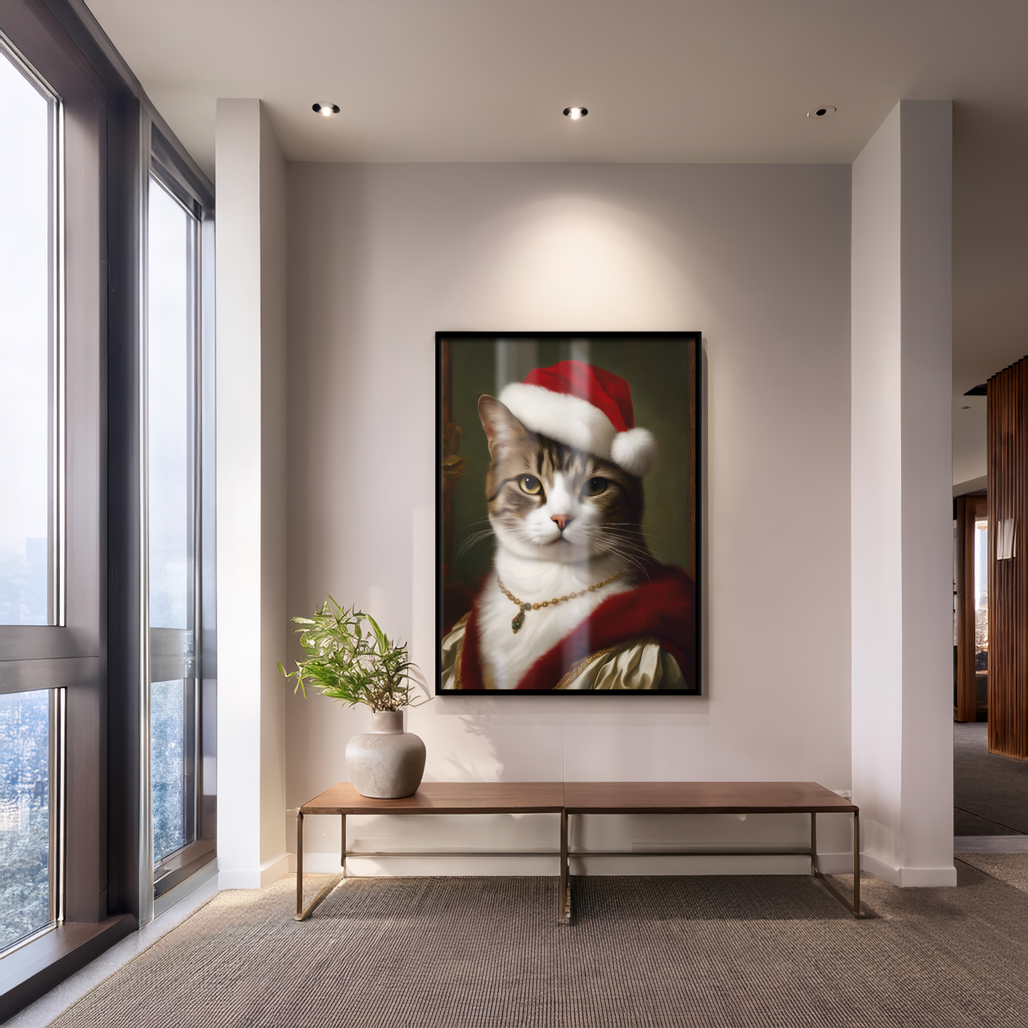Weihnachtskatze