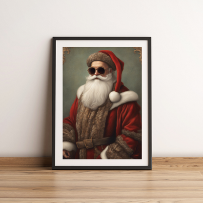 Cooler Weihnachtsmann