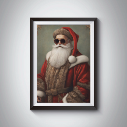 Cooler Weihnachtsmann