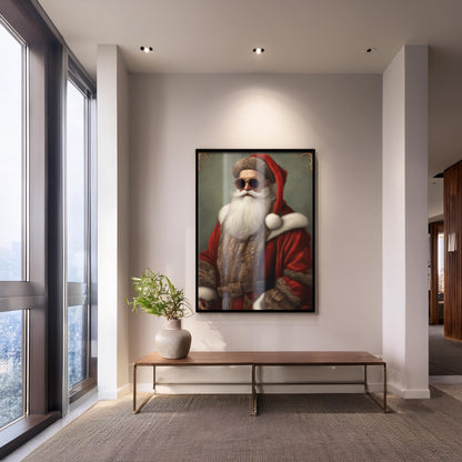 Cooler Weihnachtsmann